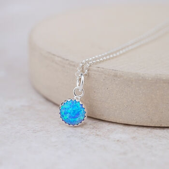 Sterling Silver Large Gemstone Pendant, 7 of 12