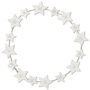 Star Wreath ~ White Wood, thumbnail 3 of 3