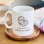 Engagement Ring Personalised Engagement Mug, thumbnail 1 of 3