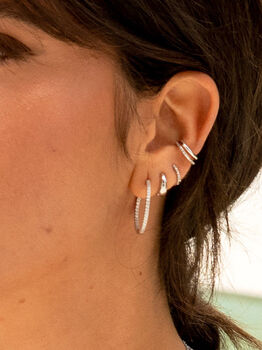 1cm Solid Conch Ear Cuffs For Cartilage Or Helix, 5 of 5