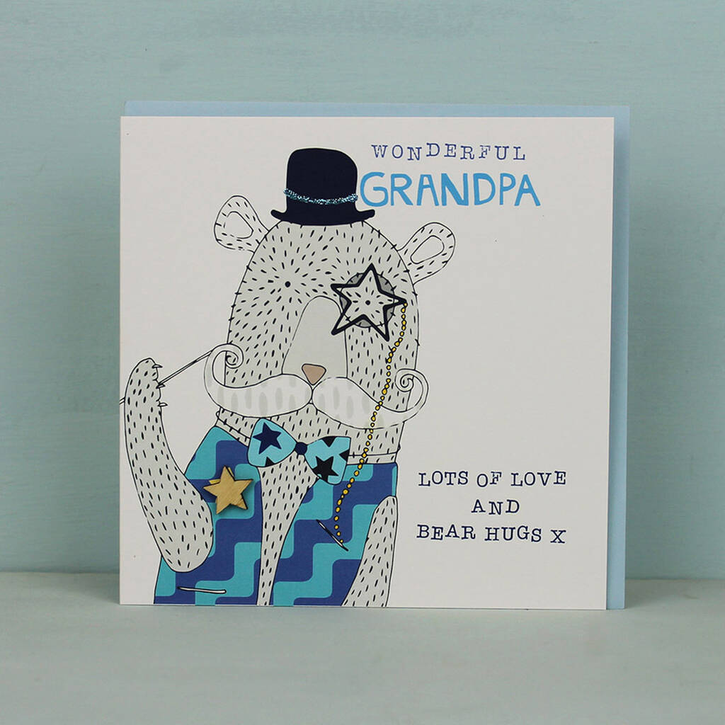 Birthday Card For Grandpa By Molly Mae Notonthehighstreet