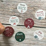 Personalised Colour In Nice List Advent Calendar, thumbnail 5 of 10