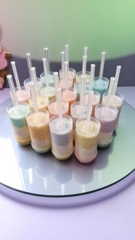 Childrens Or Adults Candy Floss Push Pops X10 Personalised, 5 of 9