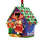 Pop Up 3D Christmas Cuckoo Clock Greeting Card Bauble Decoration, thumbnail 3 of 7