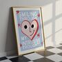 Intrusive Thoughts Quote Print, thumbnail 1 of 3