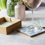 Set Of Patterned Bamboo Coasters For Him, thumbnail 8 of 12