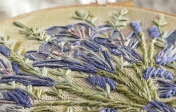 Agapanthus Embroidery Kit, 5 of 7