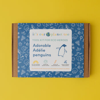 Children's Eco Activity Box: Adorable Adélie Penguins, 3 of 10