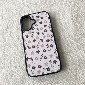 Brown Flowers Phone Case, 2 of 2