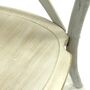 Limewash Wooden Crossback Chair: Wedding Venue Seating, thumbnail 4 of 9