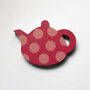 Teapot Shaped Plywood Fridge Magnet, thumbnail 2 of 3