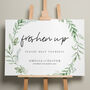 Botanical Wedding Menu Sign 'Amelia', thumbnail 9 of 9