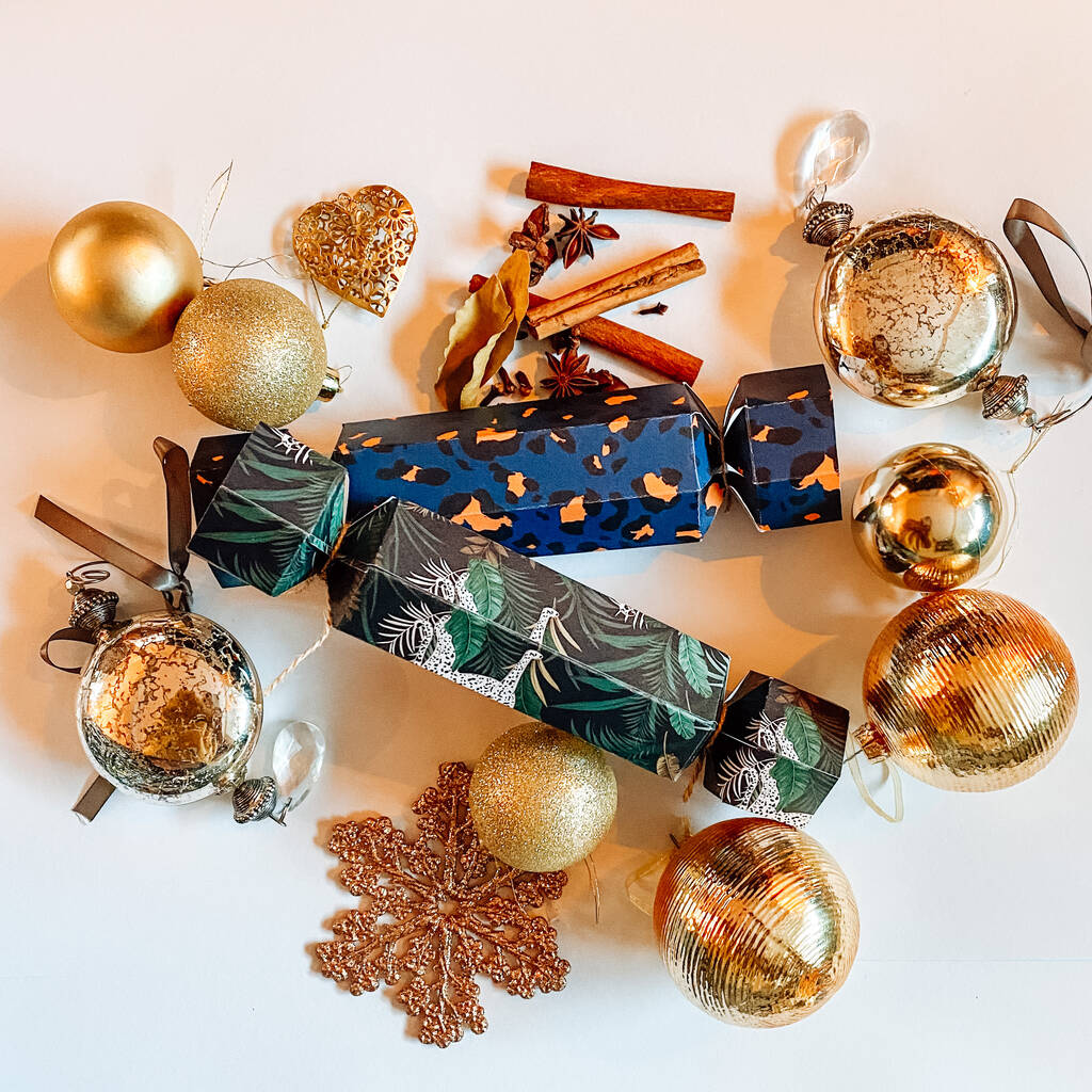 Image of Eco Friendly Plastic Free Christmas Cracker Craft Kit