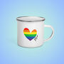 Mother's Day Enamel Mug, thumbnail 1 of 3