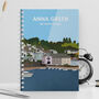 Personalised Dittisham Devon Diary And Notebook, thumbnail 1 of 9