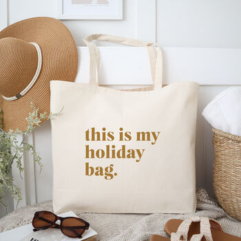 This Is My Beach, Holiday, Pool Tote Travel Bag, 3 of 6