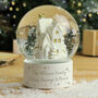 Personalised New Home Christmas Village Snow Globe, thumbnail 3 of 8