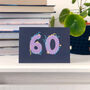 60 Birthday Card, thumbnail 2 of 5