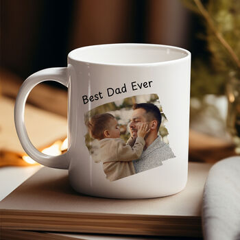 Personalised Best Dad Photo Mug, 3 of 4