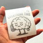 Hold On Let Me Overthink This Laptop Vinyl Decal, thumbnail 9 of 10