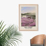 New Forest National Park Travel Poster Art Print, thumbnail 5 of 8