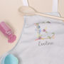 Personalised Name Kid's Crafts And Baking Apron, thumbnail 2 of 2