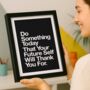 'Do Something Today' Motivational Typography, thumbnail 1 of 5