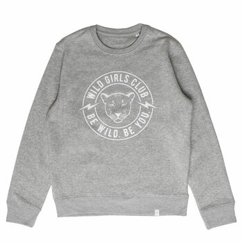 Wild Girl's Club Organic Sweatshirt, 6 of 11