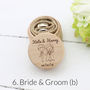 Personalised Wooden Wedding Ring Box In Nine Designs, thumbnail 7 of 12