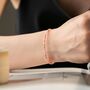Natural Pink Coral Bracelet, thumbnail 7 of 7