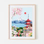 Mount Fuji, Japan Travel Art Print, thumbnail 2 of 7