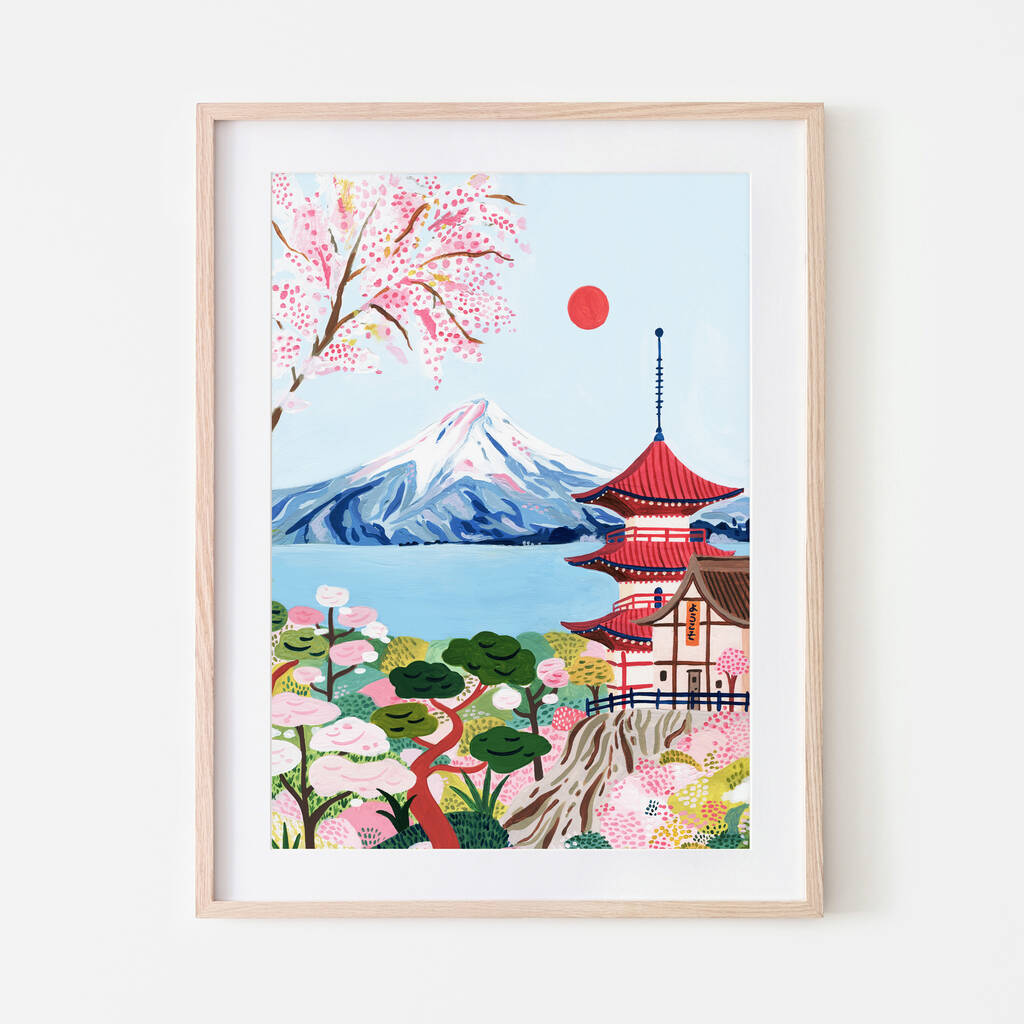 Johnnyinthe56 Art Japanese Inspired Gifts Mount Fuji Mug