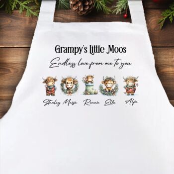 Personalised Christmas Highland Cow Family Gift Collection, 3 of 11