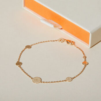 Personalised Initial Pastille Bracelet, 2 of 7