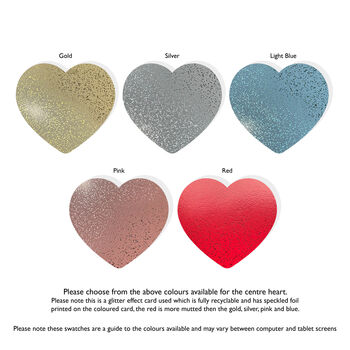 Personalised Valentine's Day Heart Card, 4 of 4
