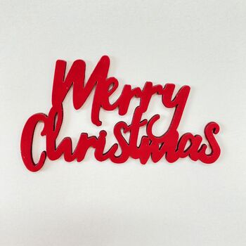 Merry Christmas Handmade Card, 2 of 3