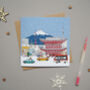 Tokyo Skyline Christmas Card, thumbnail 1 of 2