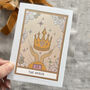 The Queen Tarot Style Mother's Day And Birthday Card, thumbnail 2 of 3