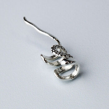 Sterling Silver Snake Ear Cuff, 4 of 5