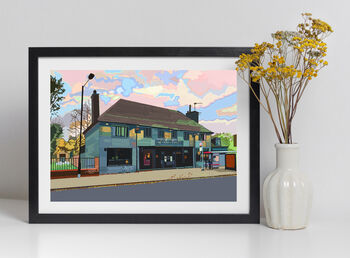 The Crooked Billet, Clapton, East London Art Print, 3 of 3