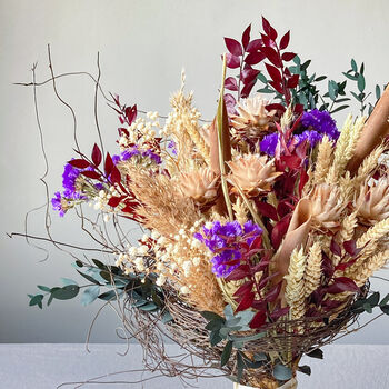 Preserved Foliage Bouquet With Leucadendron, 3 of 7