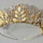 The Agatha Crown Oak Leaf Pearl Tiara, thumbnail 8 of 12