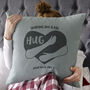 Personalised Sending You A Big Hug Cushion, thumbnail 2 of 3