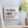Personalised Birch Ply Map Street Sign, thumbnail 2 of 4