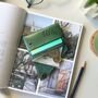 Botanical Green Italian Leather Wallet, thumbnail 5 of 5