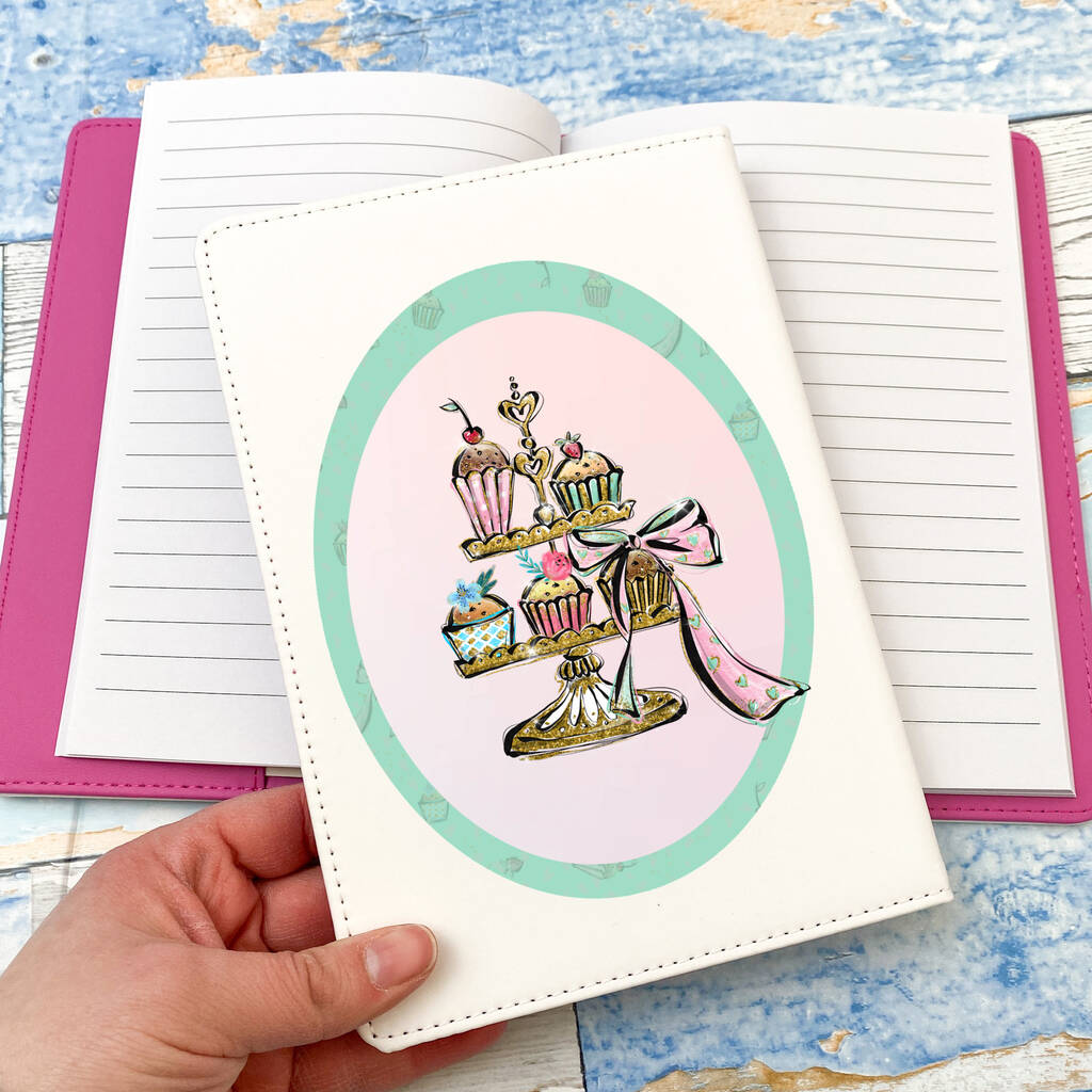 Personalised Baking Themed Recipe Notebook By DinkiBelle