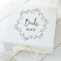 Personalised Wedding Bridesmaid Box – Choose Your Colour, thumbnail 4 of 4