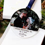 First Christmas Married As Mr And Mrs Photo Bauble, thumbnail 5 of 10