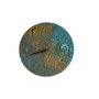 Copper Wall Clock With Verdigris Patina – 300 Mm Diameter, thumbnail 4 of 4