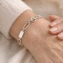 70th Birthday Seven Link Toggle Bracelet, thumbnail 6 of 7